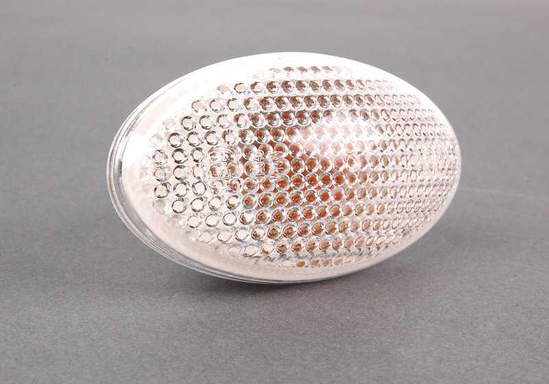 Luz intermitente lateral blanca OEM 63137166014 para MINI R50, R53, Cabrio R52. Original MINI.