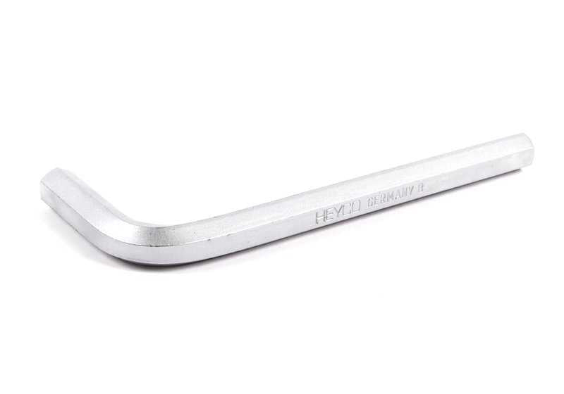 SW8 Allen key for BMW 3 Series E36, E46, 5 Series E34, E39, 7 Series E32, E38, X5 E53 (OEM 71111237849). Genuine BMW