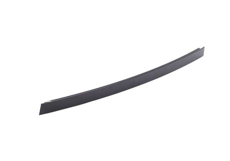 Cubierta guía de ventana izquierda OEM 51347060255 para BMW E90, E91. Original BMW