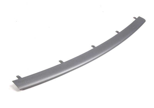 SCHWARZSILBER front center front bar OEM 51117134096 for BMW E90, E91. Genuine BMW.