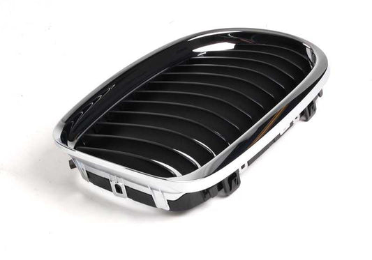 Rejilla de adorno con marco cromado derecho OEM 51137201968 para BMW Serie 3 E90 LCI, E91 LCI. Original BMW.