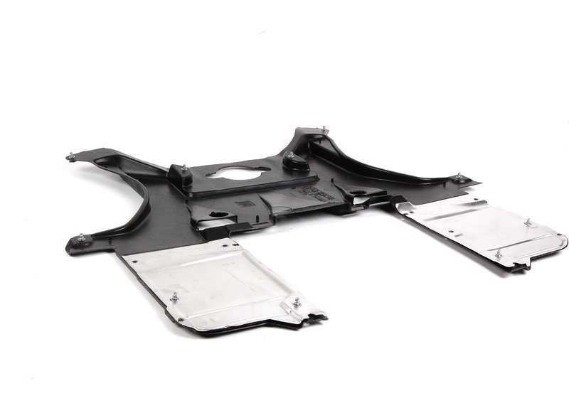 Protector de bajos / Cubierta inferior OEM 51718168107 para BMW E38. Original BMW.