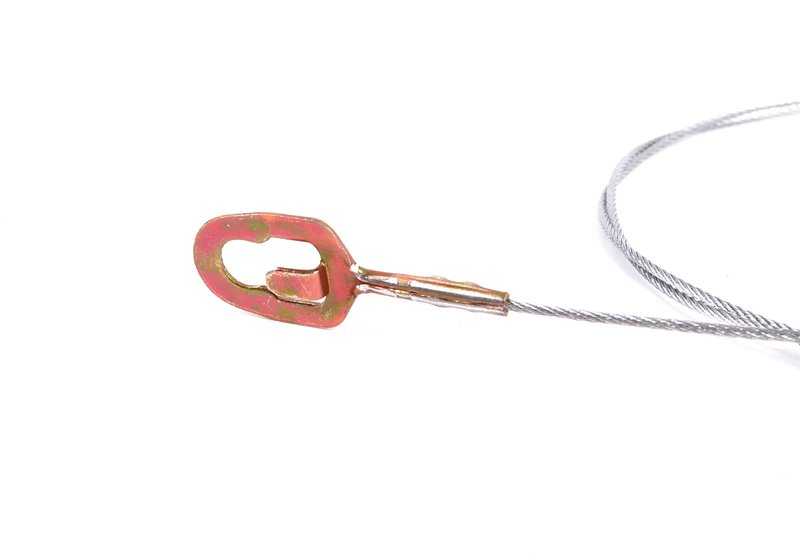 Cable de ajuste respaldo OEM 52101916612 para BMW E30, E24. Original BMW.
