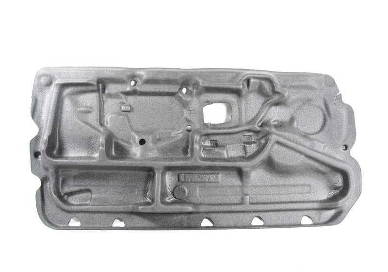 Aislamiento acústico puerta delantera izquierda para BMW E36 (OEM 51488236695). Original BMW