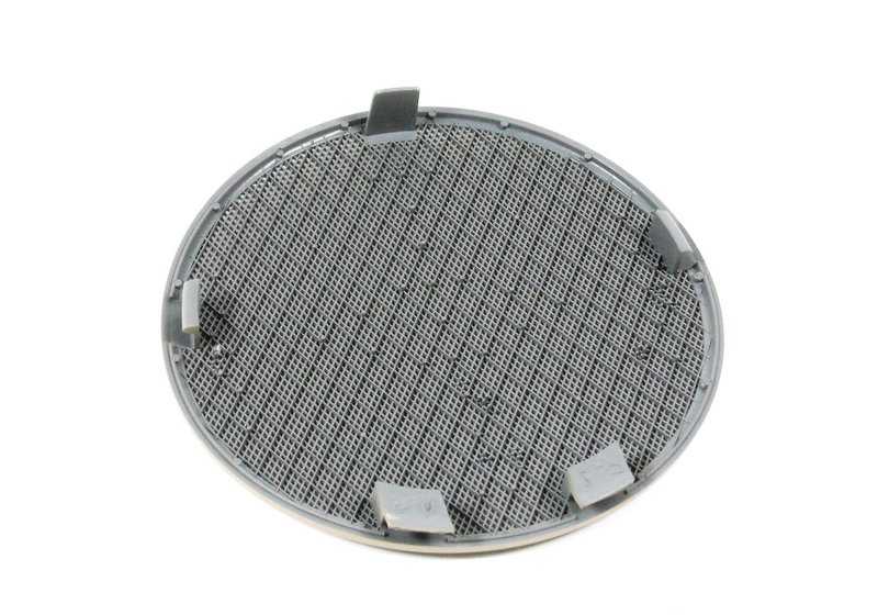 Rejilla altavoz derecha (color beige claro) OEM 51418224388 para BMW E46 {316i AL, AN, AX – todos los modelos y motorizaciones compatibles}. Original BMW.