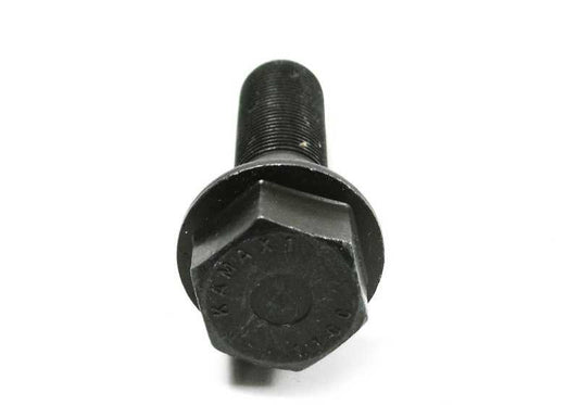 Tornillo de sujeción OEM 11231736585 para BMW E31, E32, E34, E38, E39, E53. Pieza original BMW utilizada en el sistema de transmisión por correa (riementrieb). Tamaño M18x1,5x65. Original BMW.