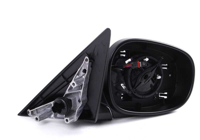 Retrovisor exterior derecho (sin cristal, calefactable) OEM 51167282572 para BMW E90, E91. Original BMW.