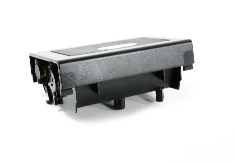 Cenicero negro/cromado OEM 51162492159 para BMW E36. Original BMW.