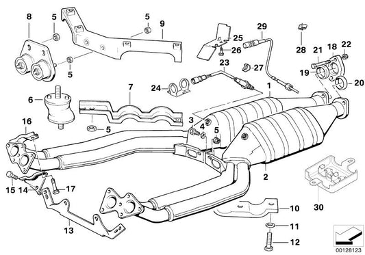 Sensor de temperatura OEM 11781738347 para BMW E36, E39, E31, E32, E34, E38. Compatible con varios modelos con motor M50/M60. Original BMW.