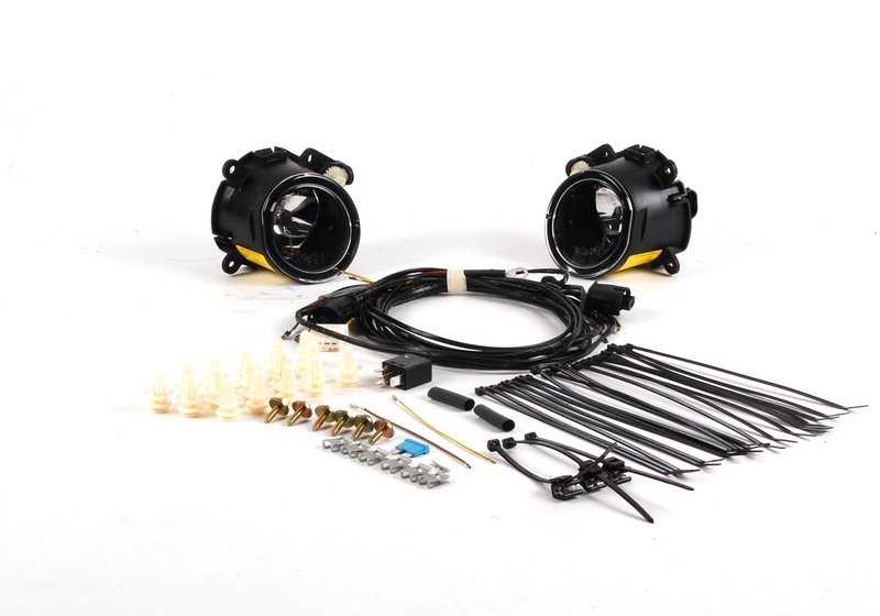 Juego de piezas de montaje para faro antiniebla OEM 63130395387 para MINI R50, R53, Cabrio R52. Original MINI.