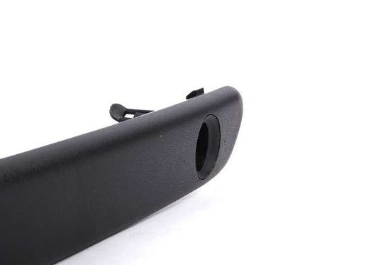 Moldura delantera izquierda con PDC OEM 51117894139 para BMW E39 520d, 520i (todas las variantes de motor y transmisión). Pieza original BMW.