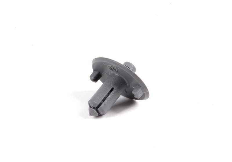 Clipe de fixação cinza 52207001302 para BMW E46 (todos os modelos). Peça original da BMW. Ideal para o banco traseiro com suporte dobrável.