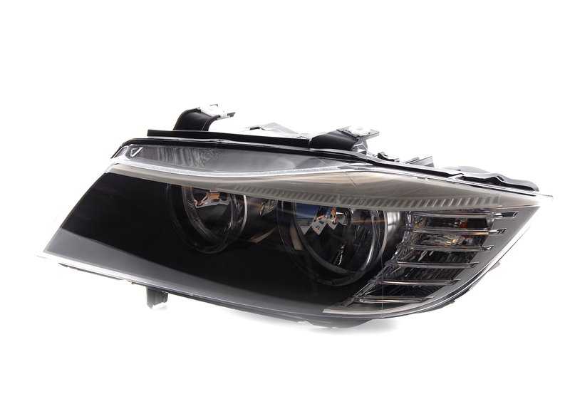 Faro delantero izquierdo OEM 63117202577 para BMW Serie 3 E90 LCI, E91 LCI. Original BMW.