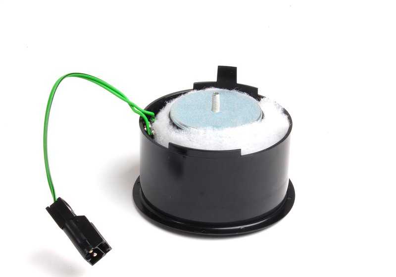 Altavoz OEM 65138357671 para BMW E36 {316i CA11, CA12, CA21, CA22, CA71, CA72, BE11, BE12, BE21, BE22}. Original BMW. Ideal para sistema de sonido HiFi. Color negro.
