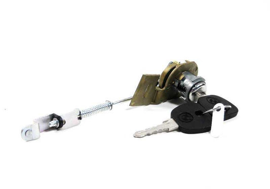 Bloqueie com a chave esquerda OEM 51211881439 para BMW E23. BMW original.