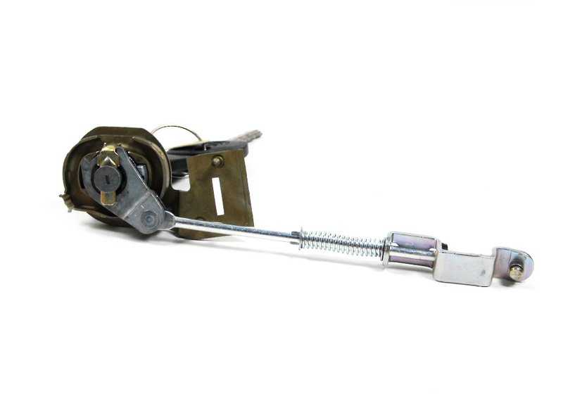 Cerradura con llave izquierda OEM 51211881439 para BMW E23. Original BMW.