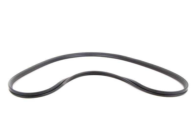 Junta de tapa de portamaletas OEM 51767166660 para BMW Serie 3 E92, E92 LCI. Original BMW.