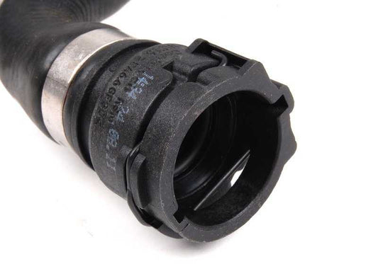 Tubo de retorno do refrigerante OEM 17127560160 para BMW E60, E61, E63, E64 (523i com motor N52/N52K/N53). BMW original.