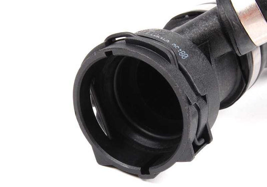 Manguera superior de refrigerante OEM 17127546064 para BMW Serie 5 E60 523i (modelos NE31, NE32, NE41, NE42, NU11, NU12, NU21, NU22, NU32, NU42). Original BMW.