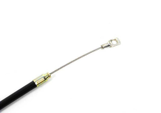 Cable Bowden izquierdo OEM 51258164855 para BMW E36 (Todos los modelos compatibles: Compact, Berlina, Coupé, Cabrio, Touring). Original BMW.