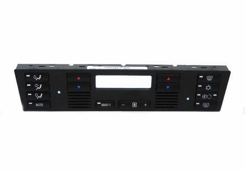 Juego de botones del climatizador OEM 64116924315 para BMW E39, E53. Original BMW.