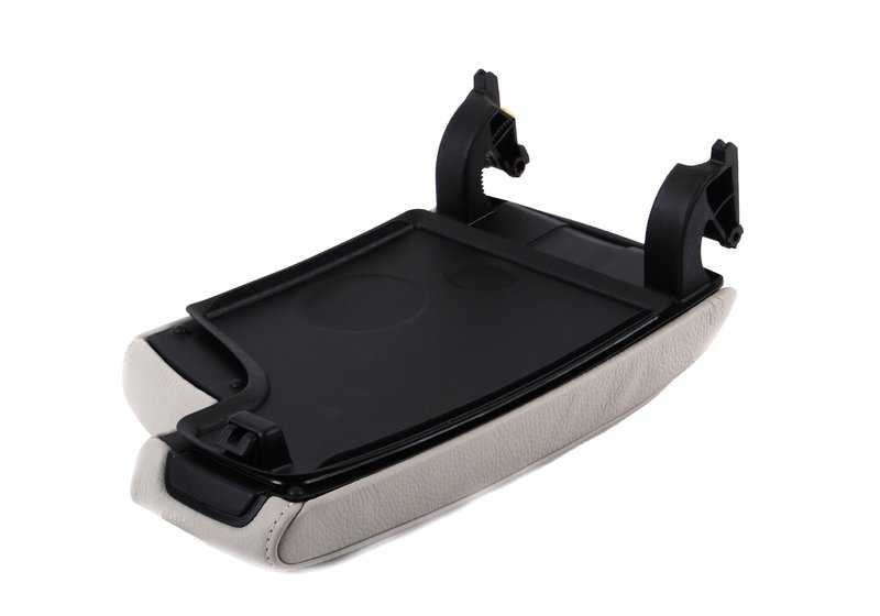 Reposabrazos central delantero jadegrau OEM 51169134493 para BMW E90, E91, E92, E93. Compatible con modelos 316d, 316i, 318d, 318i. Pieza original BMW.