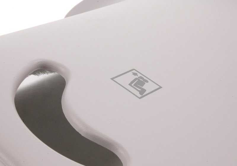 Paramento columna D izquierdo OEM 51437029457 en Horizon Grey para MINI R50, R53... y más. Original MINI.