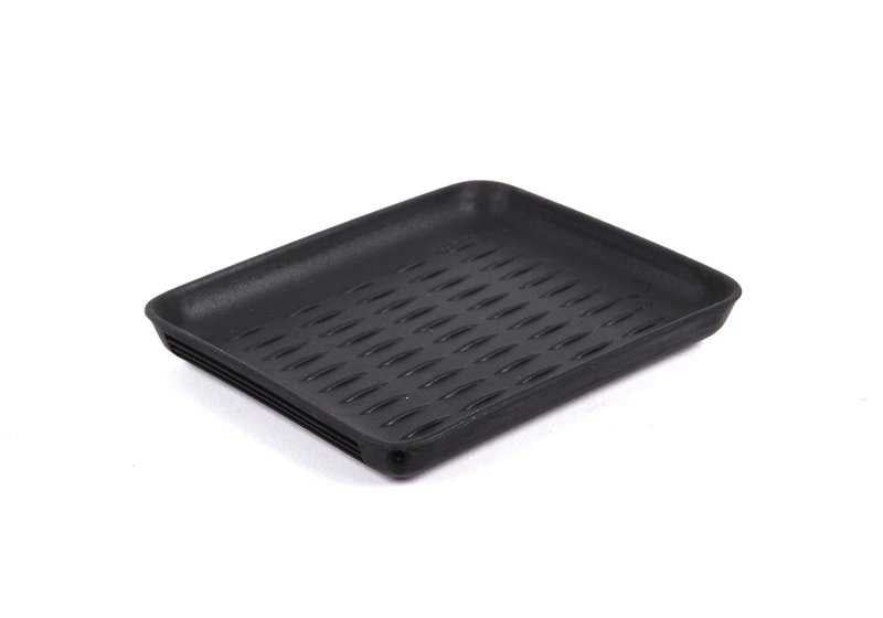 Tapa embellecedora consola central OEM 51168242859 para BMW E46. Original BMW.