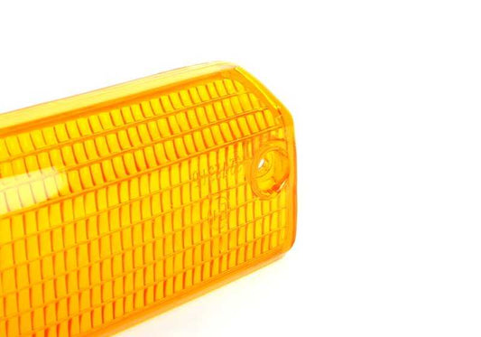 Tulipe intermitente da frente esquerda OEM 63131360709 para BMW E12 (518, 518i) com o motor M10. Compatível com modelos feitos entre 1974 e 1981. BMW original.