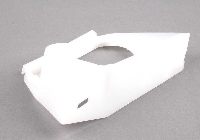 Soporte izquierdo para faro antiniebla OEM 51112496369 para BMW E46 (316i AL11, AL12, AL21, AL22, AL51, AN72, AN82, AY11, AY31, AY32). Original BMW.