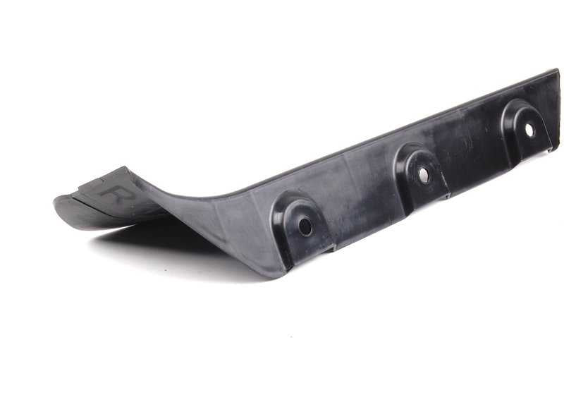 Labio deflector delantero derecho para BMW X5 E70 (OEM 51777161744). Original BMW