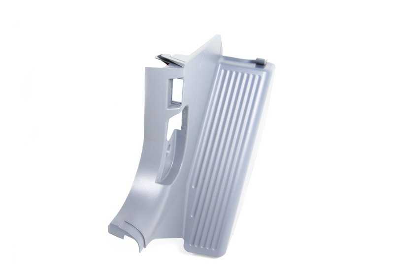 Revestimiento lateral delantero izquierdo OEM 51438227933 para BMW Serie 3 E46. Original BMW.