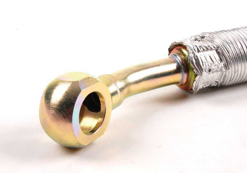 Tubería de retorno de dirección asistida OEM 32411141505 para BMW E34, E32. Original BMW.