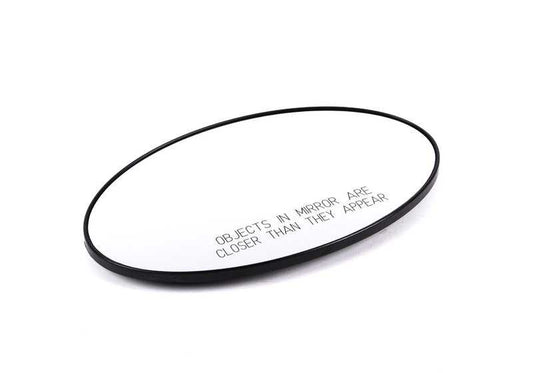 Crystal convex mirror OEM 51167058048 for Mini R50, R52, R53. USA version. Original Mini.