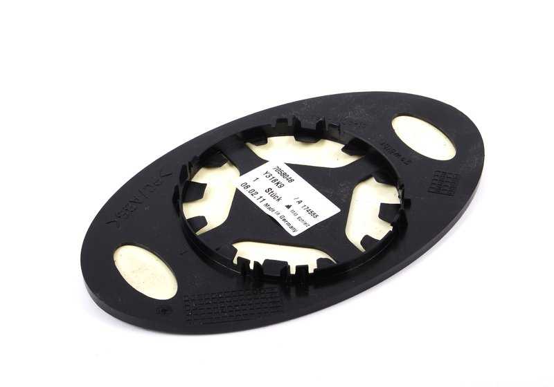 Crystal Convex Mirror OEM 51167058048 pour Mini R50, R52, R53. Version américaine. Mini d'origine.