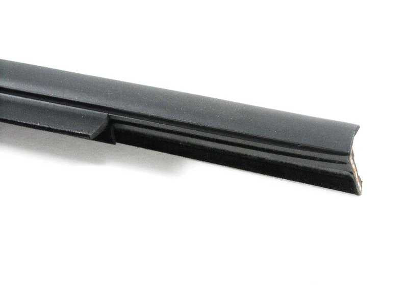 Burlete interior ventanilla izquierda OEM 51361942823 para BMW E30 (todas las versiones: 318i, 320i con cambio manual y automático). Pieza trasera original BMW.