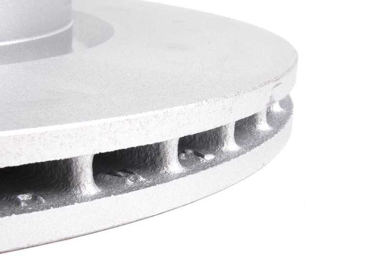Disco de freno trasero ventilado OEM 34216855004 para BMW E90, E90N, E91, E91N, E92, E92N, E93, E93N, E84. Original BMW.