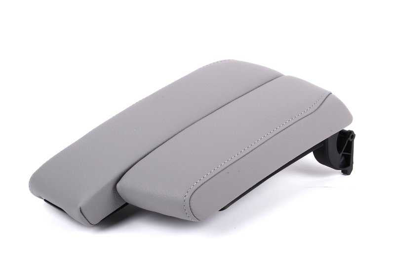 Reposabrazos central delantero gris OEM 51169133813 para BMW E90, E91, E92, E93. Compatible con modelos 316d, 316i. Original BMW.