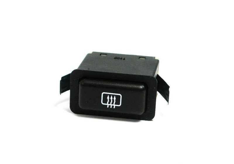 Interruptor luneta térmica trasera OEM 61311380338 para BMW E30 320i y 325i (modelos con cambio automático, 1986-1993). Repuesto original BMW.