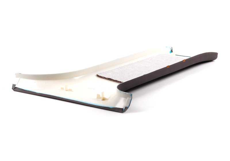 Revestimiento Pilar Central Inferior Izquierdo para BMW E38 (OEM 51438174445). Original BMW