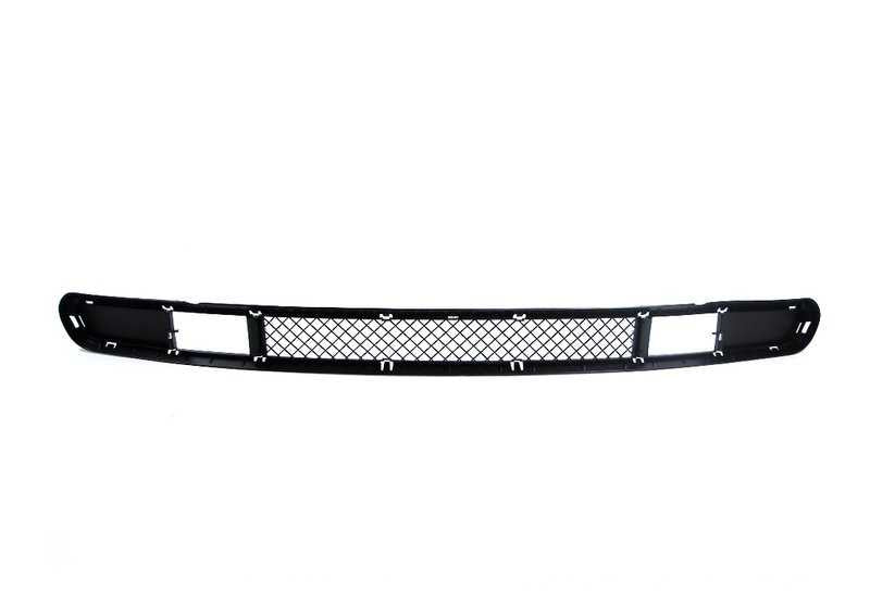 Rejilla parachoques central OEM 51118192875 para BMW E46. Original BMW.