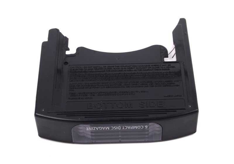 CD magazine rack for BMW E60, E61, E63, E64 (OEM 65129188892). Genuine BMW