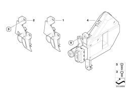 Zündstarterschalter OEM 61326943829 für BMW 7er E65, E66, E67. Original BMW.