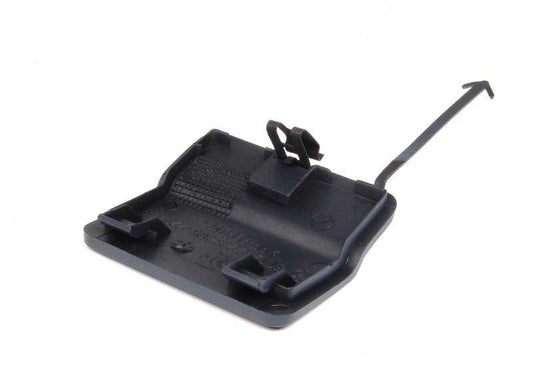 Tapa gancho remolque imprimada OEM 51122235497 para BMW E36 (316i, 316g). Compatible con versiones manual y automático, gasolina. Original BMW.