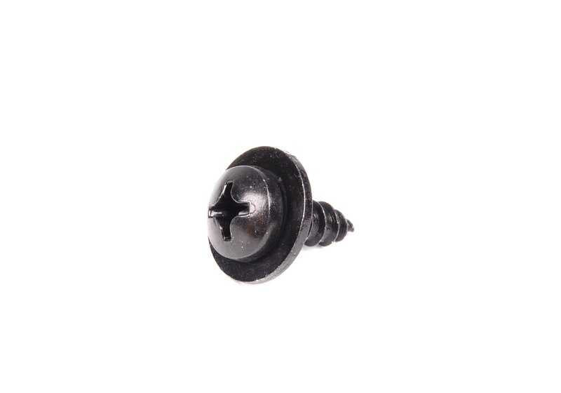 Tornillo de chapa OEM 63121352070 para BMW E21, E30, E12, E28, E34, E24, E23, E32. Repuesto original BMW. Ideal para fijación de componentes como faros.