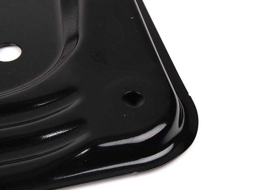 Placa de refuerzo chasis delantera OEM 31116795159 para BMW E90, E91, E92, E84. Refuerzo original BMW.