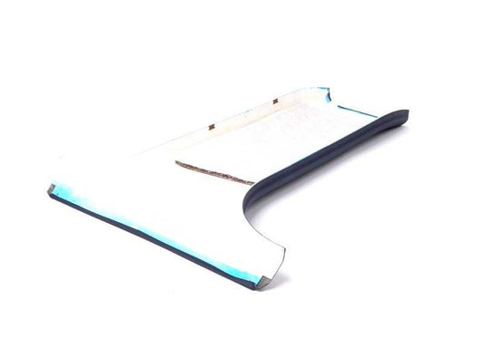 Cubierta inferior derecha pilar central OEM 51438174442 para BMW Serie 7 E38 (todos los modelos: 725tds, 728i). Color azul marino. Original BMW.