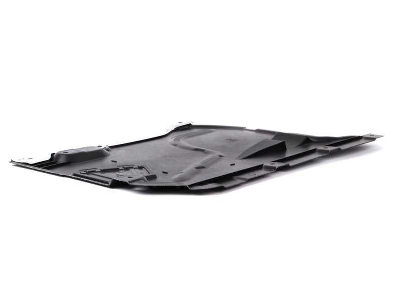 Protección inferior central OEM 51757164155 para BMW E90, E91, E92, E84. Original BMW.
