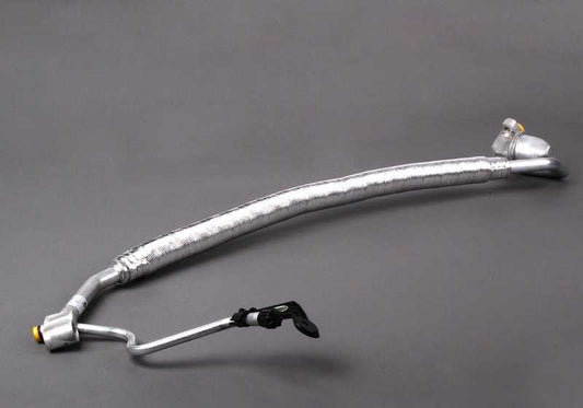 Evaporator suction pipe to air conditioning compressor OEM 64533413820 for BMW X3 (E83). Original BMW.