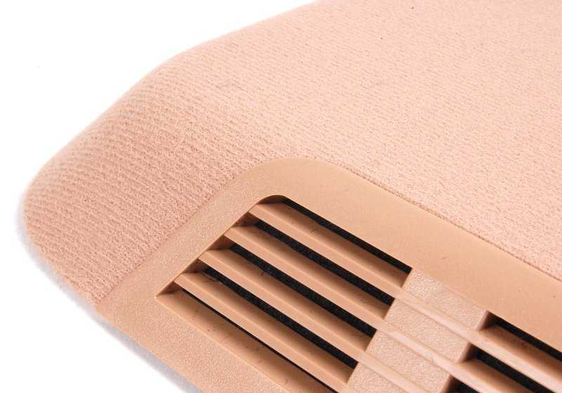Cubierta interior color beige claro OEM 51448243733 para BMW E46 {316i, 316Ci} todos los modelos compatibles. Pieza original BMW.